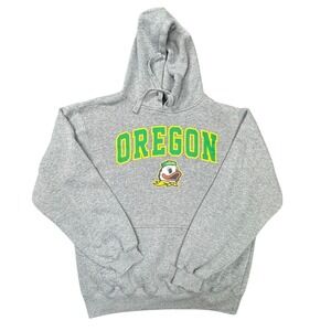 Oregon Ducks Hoodie Men M Gray Top Of The World NCAA College Athletic Sportswear